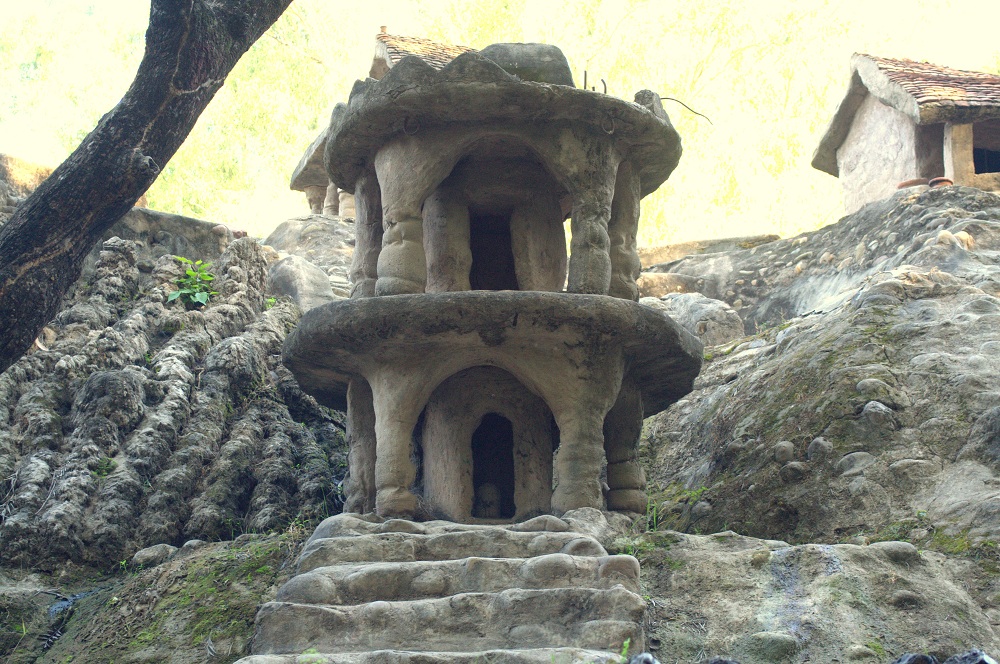 house carved out of rock